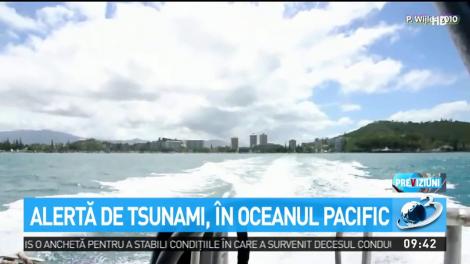 Alertă de tsnumi în Oceanul Pacific