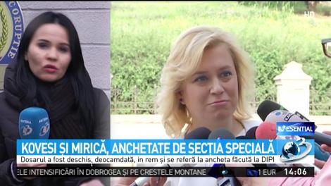 Kovesi şi Mirică, anchetate de secţia specială
