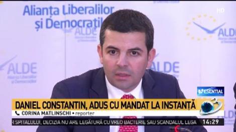 Daniel Constantin, adus cu mandat la instanţă