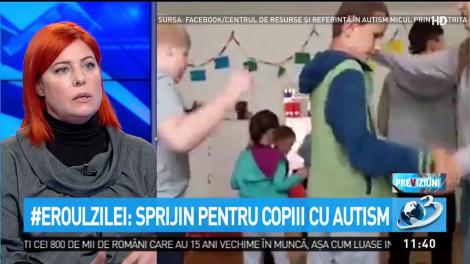 Ana Dragu sprijină copiii cu autism
