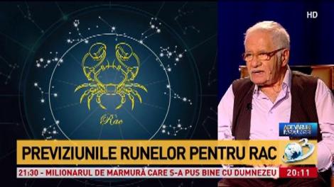 HOROSCOP RUNE pentru săptămâna 10-16 decembrie, cu Mihai Voropchievici. Taurii trebuie să fie pregătiți pentru schimbări majore