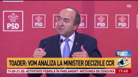 Ce anunţuri importante a făcut Tudorel Toader