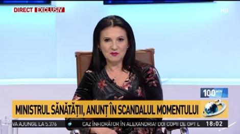 Ministrul Sănătăţii, Sorina Pintea: Nu ne pasă de pacienţi. Eu nu mai pot &icirc;nţelege!