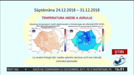 Cum va fi vremea de Crăciun şi de Revelion