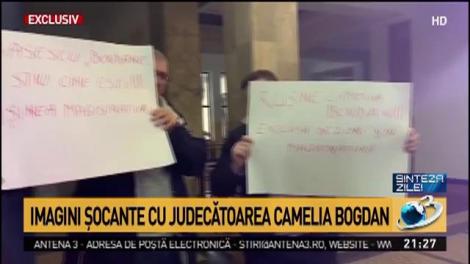 Imagini șocante cu judecătoarea Camelia Bogdan