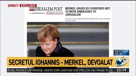 Secretul Iohannis - Merkel, devoalat