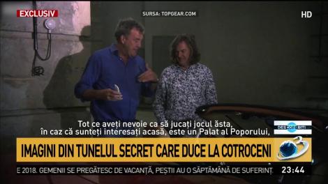 Imagini de colecție! Cele mai puternice mașini din lume  se întrec în tunelul secret care face legătura între Palatul Parlamentului și Palatul Cotroceni!