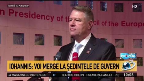 Iohannis: Plângerea penală, o fantezie a PSD