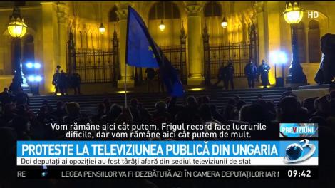 Proteste la televiziunea publică din Ungaria