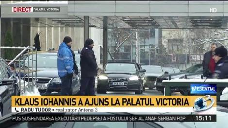 Klaus Iohannis a venit la ședința de Guvern