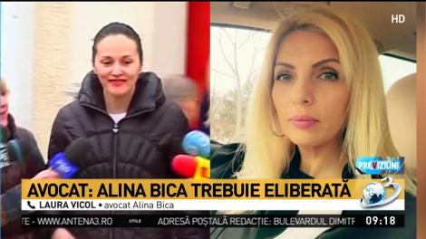 Pedeapsa Alinei Bica a fost suspendată