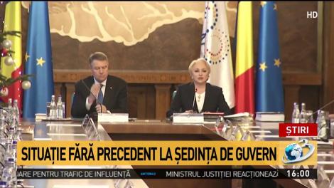 Premierul Dăncilă, anunț fără precedent în ședința de Guvern