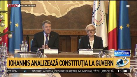 Iohannis: „Prezența Președintelui la ședinta de Guvern nu poate fi îngrădită sau limitată”