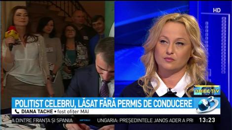 Celebrul poliţist Marian Godină a rămas fără permis de conducere