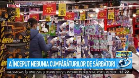 Haos &icirc;n magazine cu trei zile &icirc;nainte de Crăciun