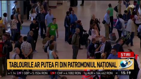 Captură impresionantă pe Aeroportul Otopeni! Unsprezece tablouri au fost găsite în bagajele unui chinez