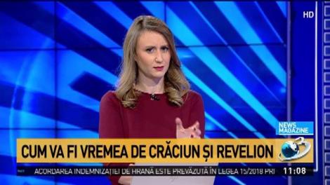 Prognoza meteo. Cum va fi vremea de Crăciun și Revelion