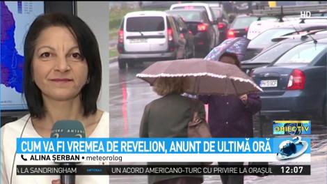 Cum va fi vremea de Revelion. Anunțul de ultimă oră făcut de meteorologi: ”Se vor înregistra precipitații!”