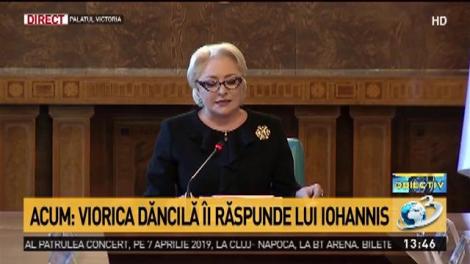 Ședință de Guvern după cutremurul din CSAT. Viorica Dăncilă îi răspunde lui Klaus Iohannis: „Nu respectă condițiile de legalitate”