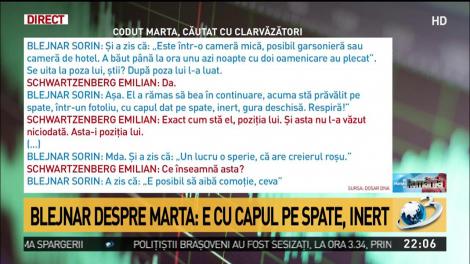 Codruț Marta, căutat cu clarvăzătoare
