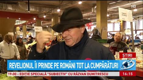 Revelionul &icirc;i prinde pe rom&acirc;ni tot la cumpărături