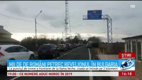 Aglomerație la granița cu Bulgaria