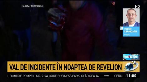 Val de incidente &icirc;n noaptea de Revelion