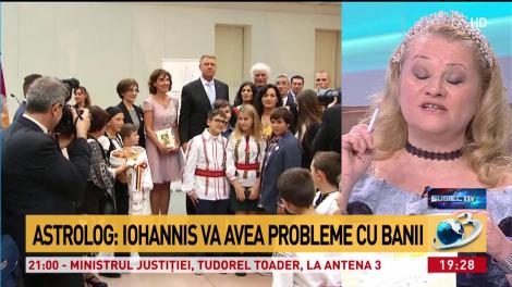 Astrologul Mariana Cojocaru, previziuni teribile despre banii lui Klaus Iohannis în 2019