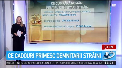 Ce cadouri cumpără rom&acirc;nii pentru demnitarii străini