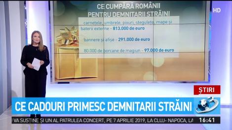 Ce cadouri cumpără românii pentru demnitarii străini