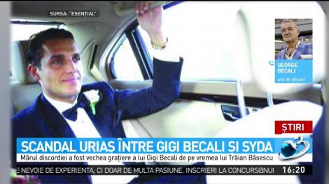 Scandal uriaş între Gigi Becali şi Syda