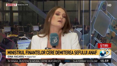 Ministrul Finanțelor cere demiterea șefului ANAF