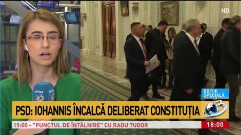 PSD, reacție dură după refuzul lui Klaus Iohannis