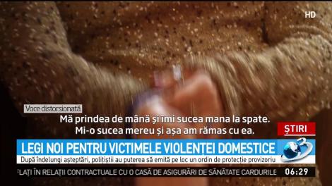Legi noi pentru victimele violenţei domestice