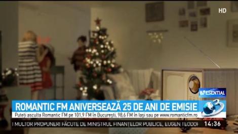 Romantic FM aniversează 25 de ani de emisie
