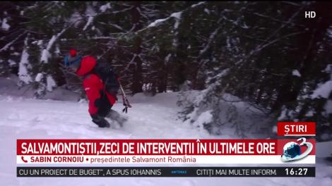 Val de incidente pe munte
