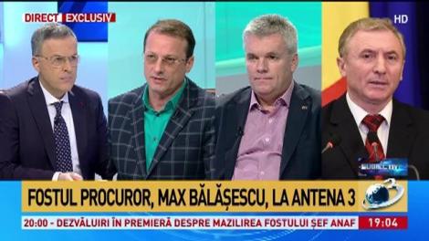 Fostul procuror Max Bălășescu, dezvăluiri explozive
