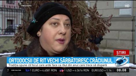 Ortodocşii pe rit vechi sărbătoresc Crăciunul