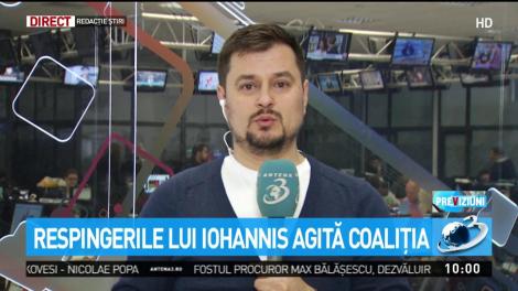 Respingerile lui Iohannis agită coaliţia