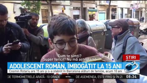 Adolescent român, îmbogăţit la 15 ani