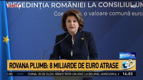 Rovana Plumb: Avem 24.700 locuri de muncă