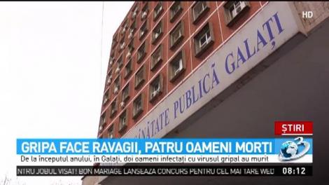Gripa care face ravagii. Patru oameni au murit