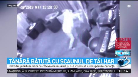 Angajata unui cazinou, bătută crunt de un t&acirc;lhar