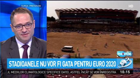 Stadioanele nu vor fi gata pentru Euro 2020