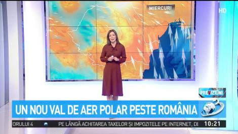 Un nou val de aer polar peste Rom&acirc;nia