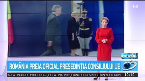 Rom&acirc;nia preia oficial preşedinţia Consiliului UE