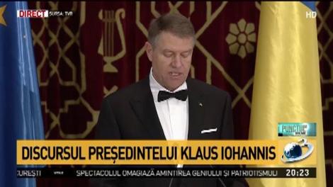 Discurs Klaus Iohannis: &bdquo;Coeziunea este un aspect esențial &icirc;n avansarea proiectului comun european&rdquo;