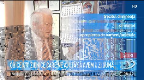 Sfat de sănătate. Obiceiuri zilnice care ne ajută să avem o zi bună
