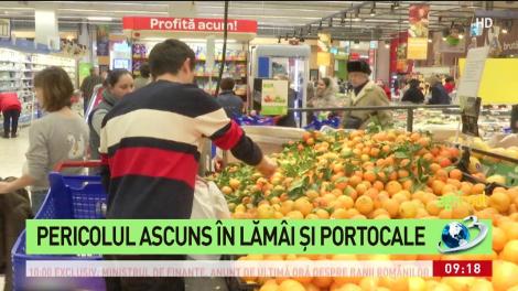 Pericolul ascuns din lămâi și portocale! Ce substanță îți poate pune sănătatea în pericol