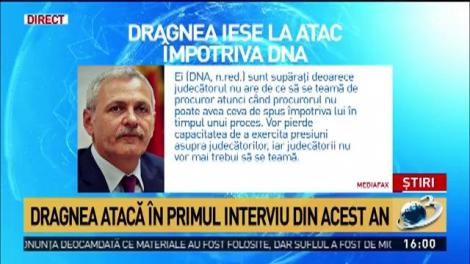 Liviu Dragnea, acuzaţii devastatoare la adresa DNA